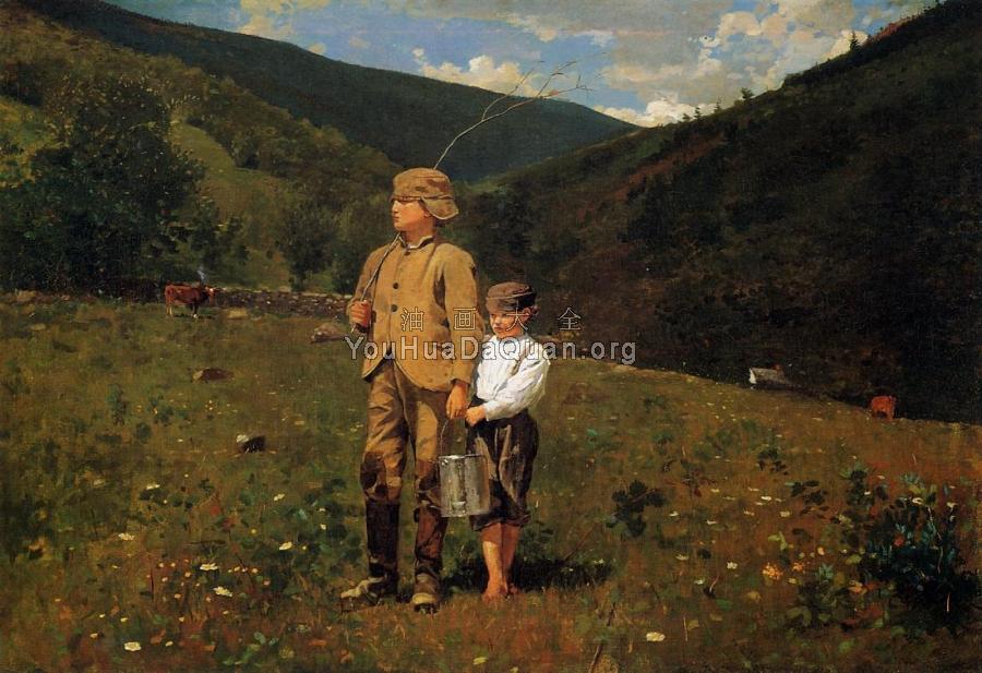 Crossing the Pasture - 温斯洛·荷默